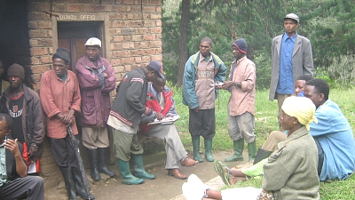 MUET receiving education from some citizens about taking care of the environment.